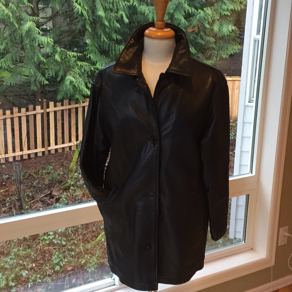 Leather Coat